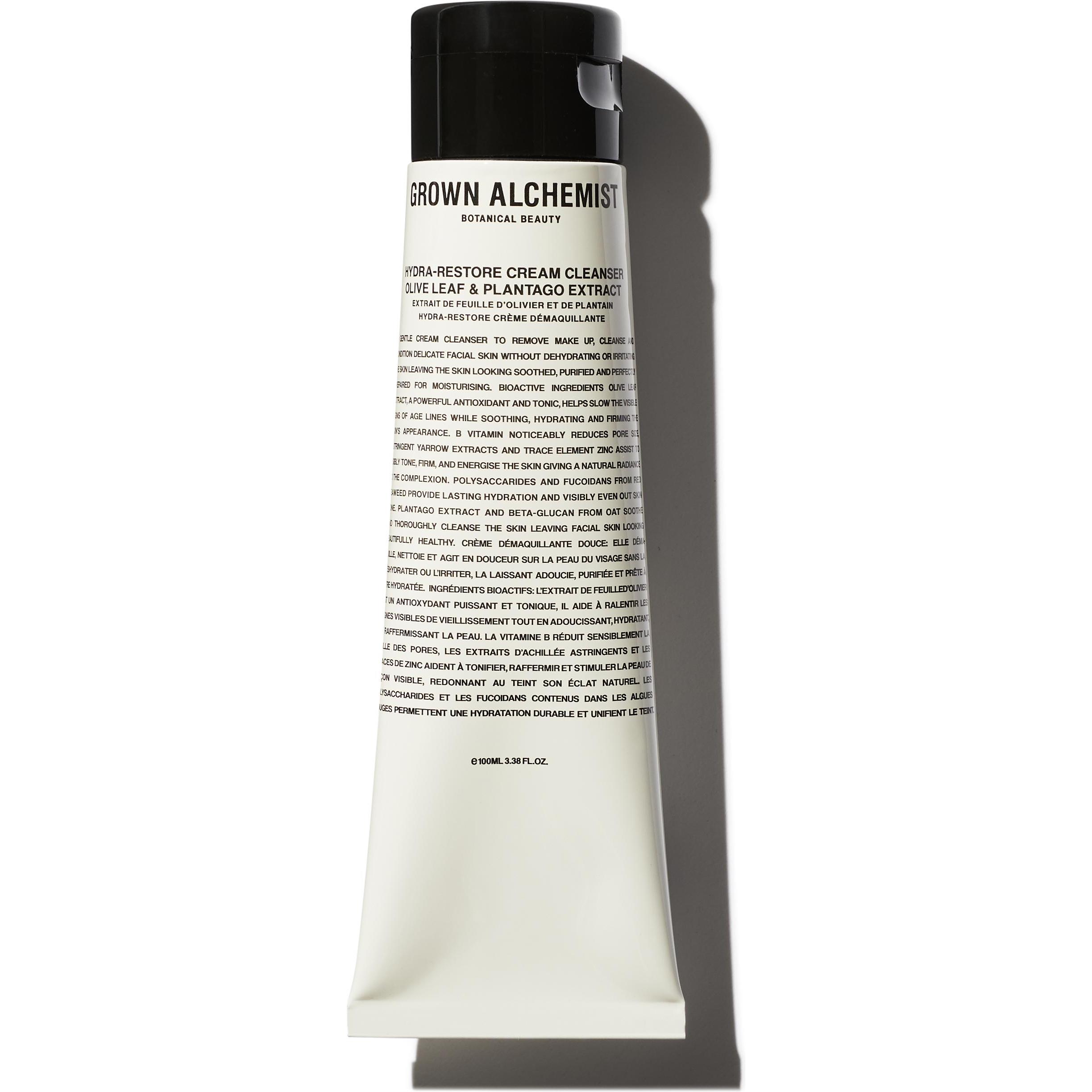 Grown Alchemist, Gesichtsreinigung, GROWN Beauty - Hydra-Restore Cream Cleanser: Olive Leaf & Plantago Extract (Gel, 100...