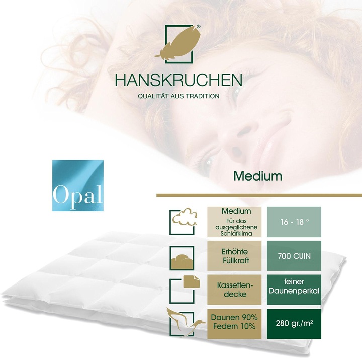 Produktbild Hanskruchen Opal (890 g, 155 x 200 cm)