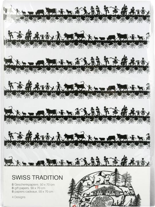 Image du produit Trendform Tradition suisse (Papier cadeau, 8 x)