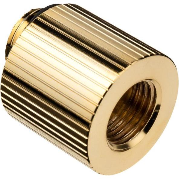 EKWB EK-Quantum Torque G1/4 Zoll Verlängerung Offset MF 3, Wasserkühlung Anschluss, Gold