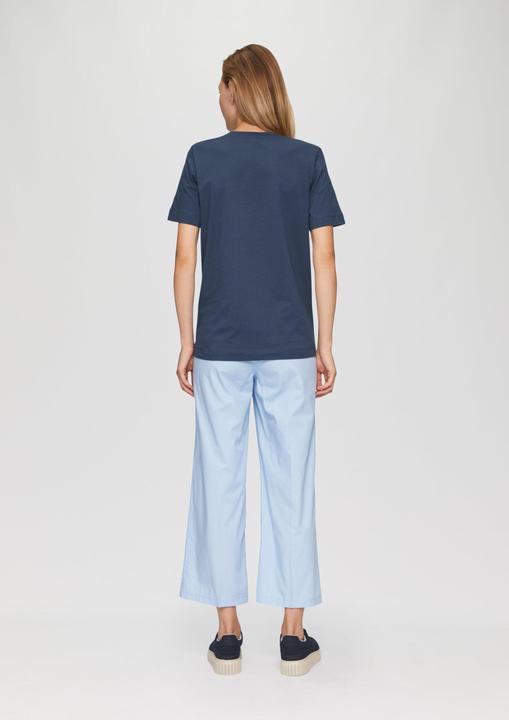 Produktbild S.Oliver T-Shirt Relaxed Fit-Shirt mit Schriftprint aus Lochstickerei (32)