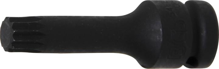 Actual product image BGS Impact Bit Socket length 75 mm 12.5 mm (1/2") Spline (for XZN) M14 (12.5 mm)