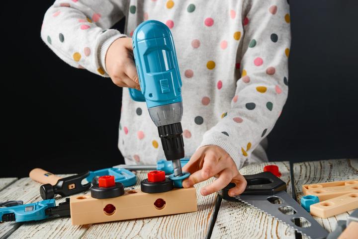 Produktbild HAZET Kinderspielzeug Werkzeugsatz JUNIORTOOL1 ∙ Anzahl Werkzeuge: 61