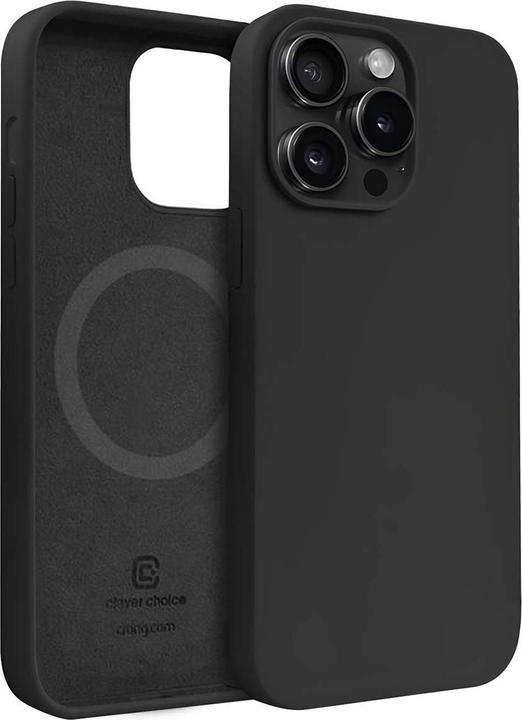 Produktbild Crong Color Cover Magnetic - iPhone 16 Pro MagSafe Hülle (Schwarz) (Apple iPhone 16 Pro)
