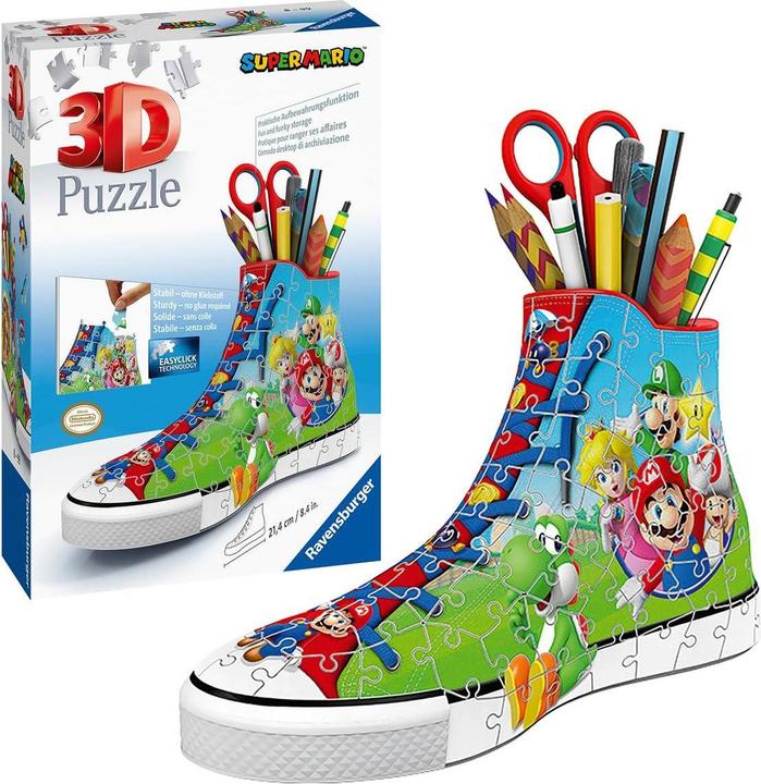 Actual product image Thinkfun Sneaker Super Mario (108 pieces)