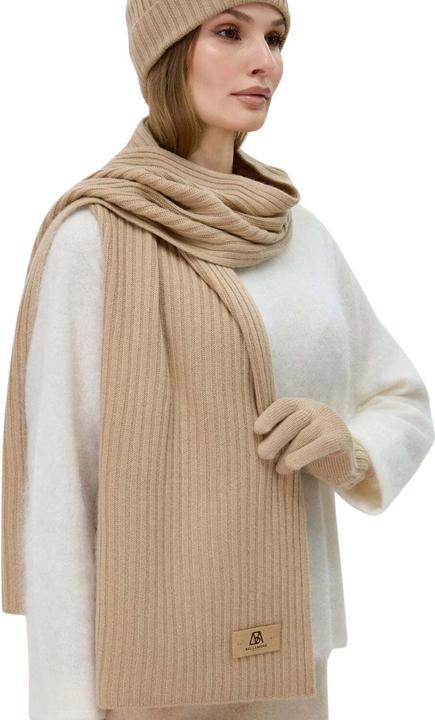Immagine prodotto Bellemere Scarf Flat-Ribbed Knit Merino Wool Scarf