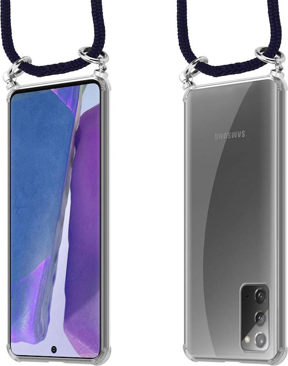 Produktbild Cadorabo TPU Handy Kette SILBER Cover