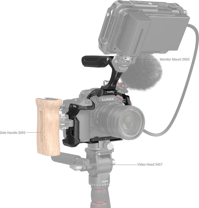 Image du produit SmallRig ÒKit de cage Black MambaÓ pour Panasonic LUMIX GH6 3441 (Cage)