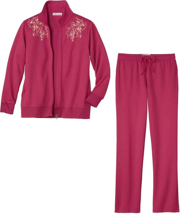 Actual product image Atlas For Women Womens/Ladies Brushed Fleece Tracksuit (46, 48)