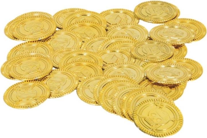 Produktbild Unique Piratenschatz Goldmünzen (144 Stk.)