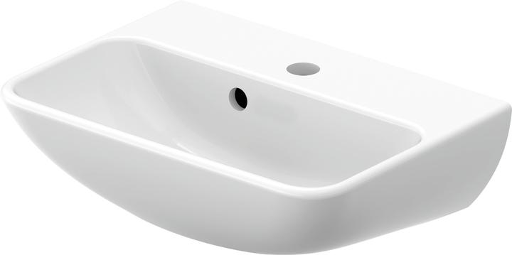 Actual product image Duravit Hand-rinse basin ME by Starck m ÜL m HLB 450x320mm 1 tap hole white WG (320 mm, 450 mm)