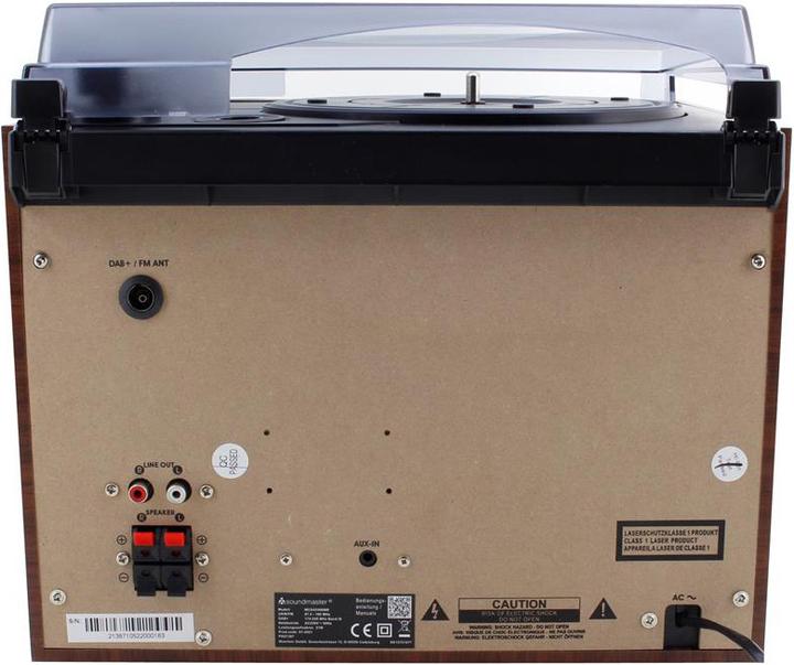 Produktbild Soundmaster MCD5550D (CD Player, Tape-Deck, Plattenspieler, Bluetooth, 2x 2.5 W)