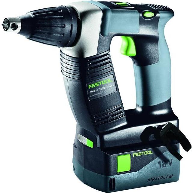 Festool, Bohrmaschine + Akkuschrauber, Akku-Bauschrauber DWC 18-4500 Basic (Akkubetrieb)