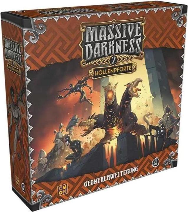 Cmon CMND0235 - Massive Darkness 2: Höllenpforte, for 1-6 players, ages 14 and up (DE expansion) (German, 1 - 6 Players)