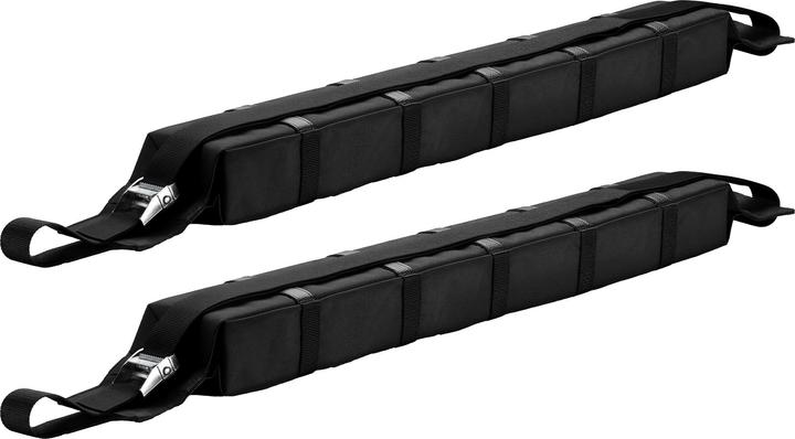 Wiltec Galerie de toit 113x10x8cm voiture 75kg porte-bagages canoë kayak