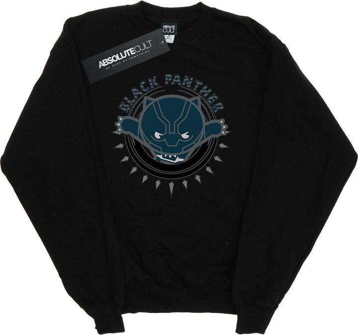 Produktbild Kawaii Black Panther Pounce Sweatshirt Jungen (152, 158)
