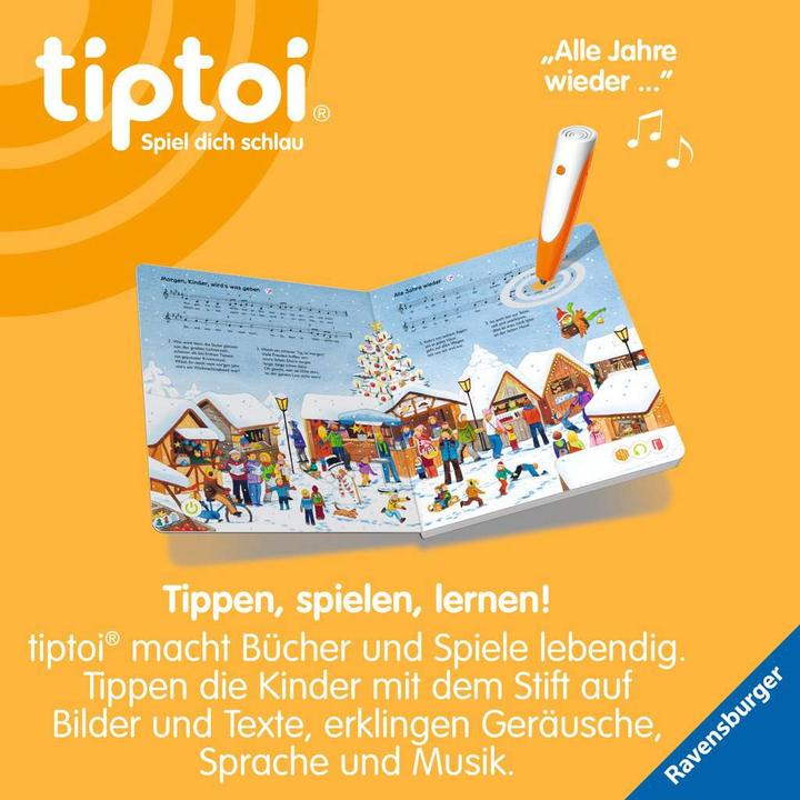 Actual product image Ravensburger tiptoi Meine schönsten Weihnachtslieder (German, Cee Neudert, 2022)