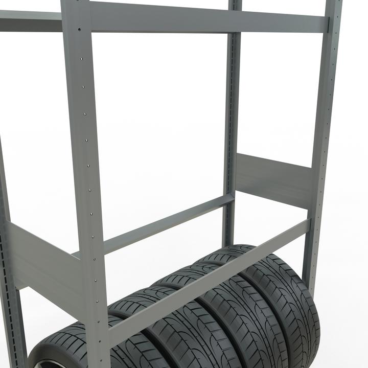 Actual product image Schulte Lagertechnik Wheels basic rack MULTIplus150