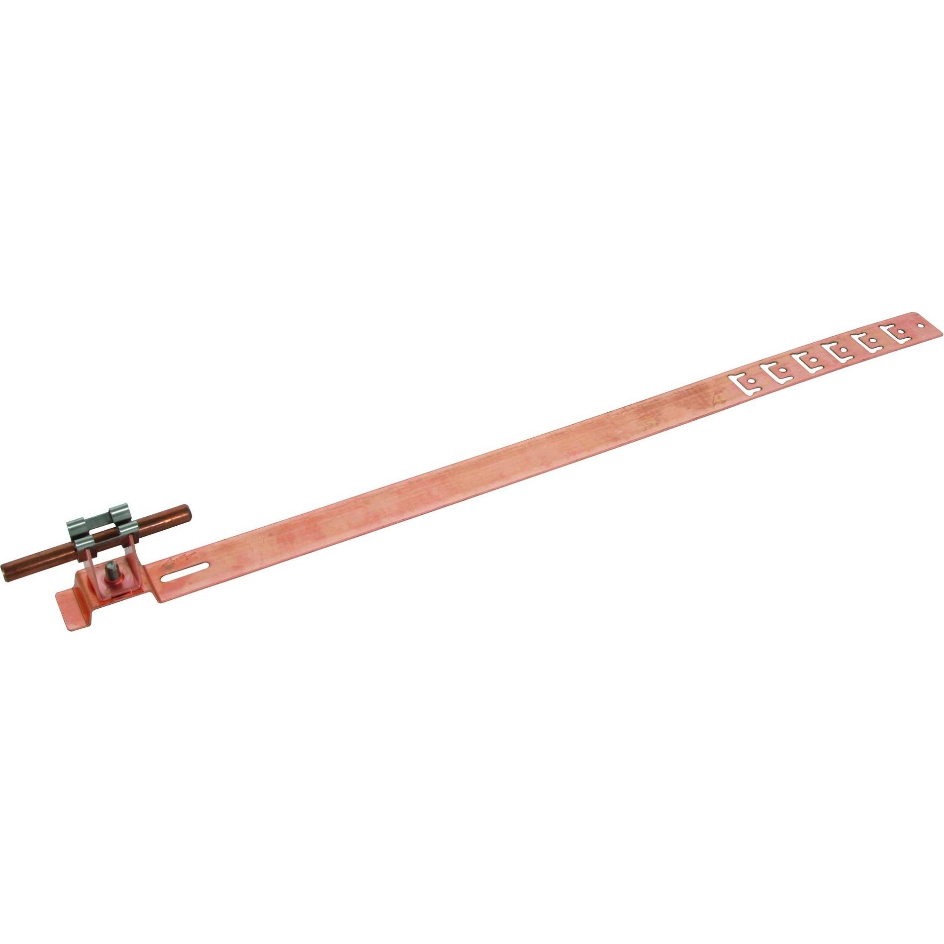 Dehn Dachleitungshalter UNIgrip Cu H 20mm Rd 206227, SAT Zubehör, Kupfer