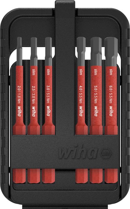 Actual product image Wiha SlimBit (2, 2.5, 3, 4, 5, 6 mm)