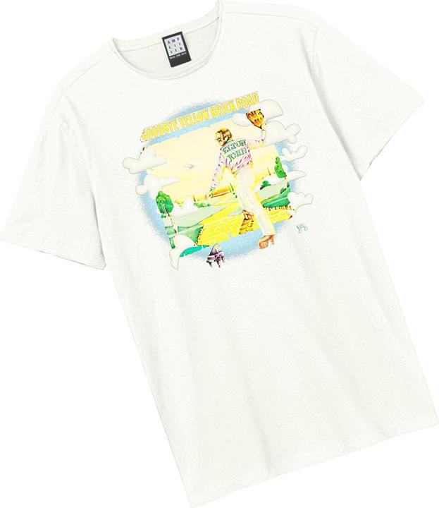 Immagine prodotto Amplified Goodbye Yellow Brick Road Cover Maglietta Elton John Adulto Unisex (XXL)