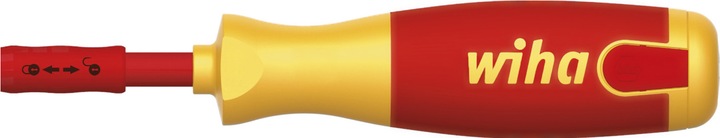 Actual product image Wiha Screwdriver with bit magazine (Slotted screws, Pozidriv cross recess (PZ))