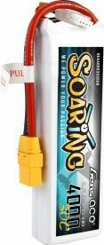 Actual product image Gens Ace G-Tech Soaring 4000mAh 11.1V 30C 3S1P Lipo Battery (11.10 V, 4000 mAh)