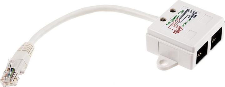 Actual product image Value RJ45 T-adapter (RJ45, RJ45 (2x))