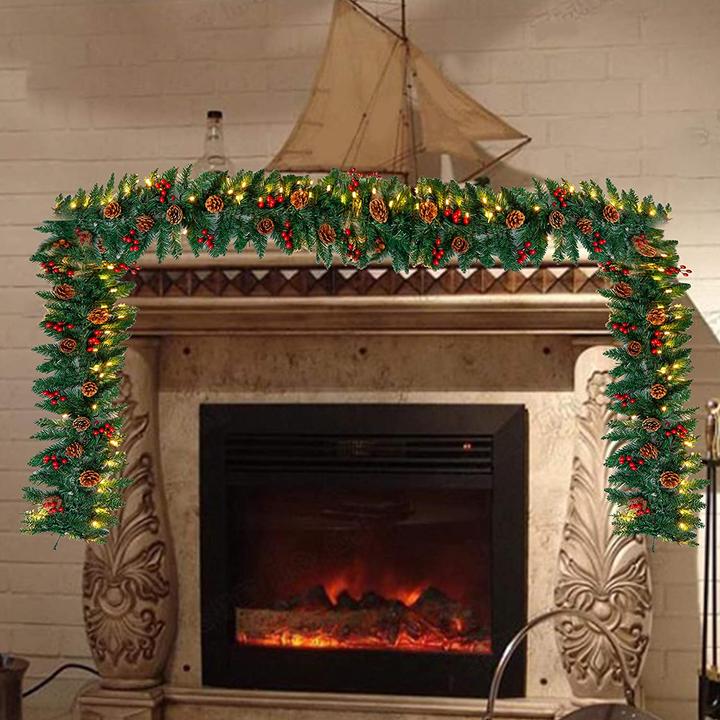 Image du produit Joiedomi Guirlande de Noël 2.7m