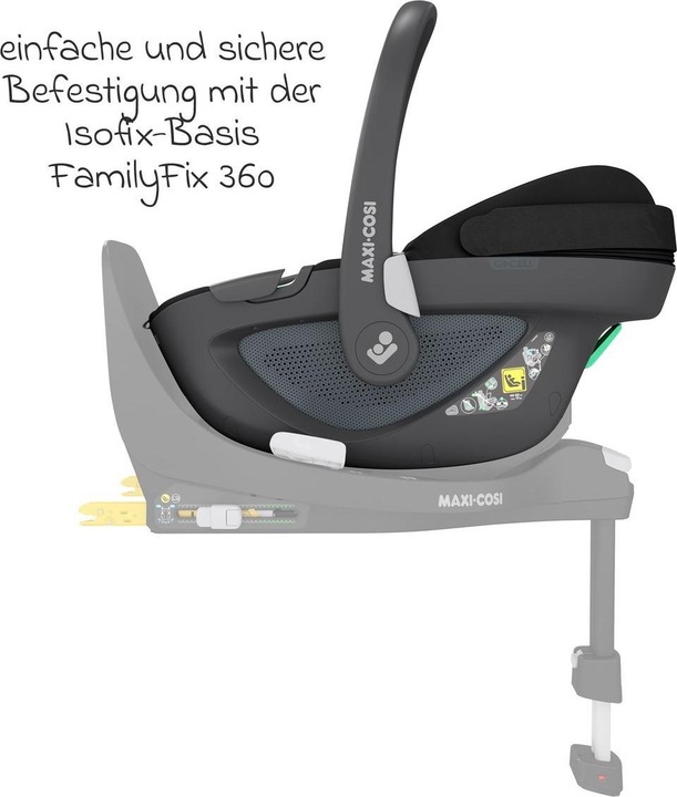 Actual product image Maxi-Cosi Babyschalen Babyschale Pebble 360 i-Size drehbar ab Geburt (Baby car seat, ECE R129/i-Size Standard)
