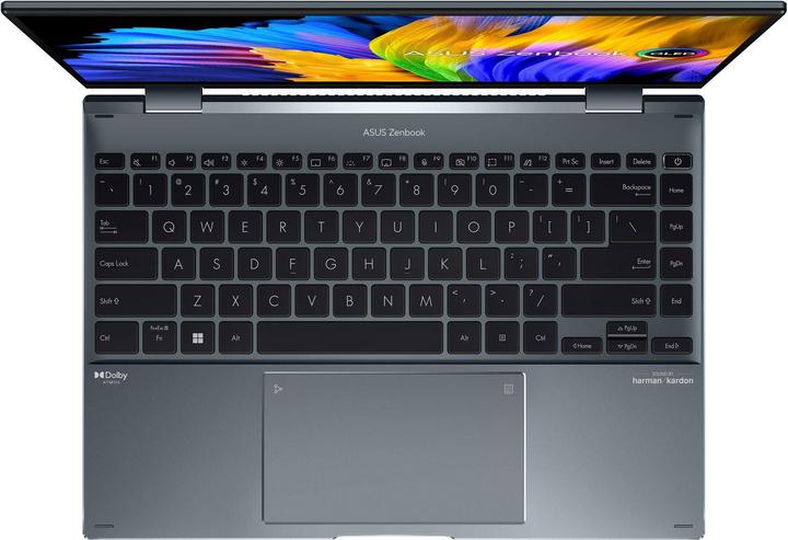 Actual product image ASUS ZenBook 14 Flip OLED (14", 1000 GB, 16 GB, CH, Intel Core i7-12700H)