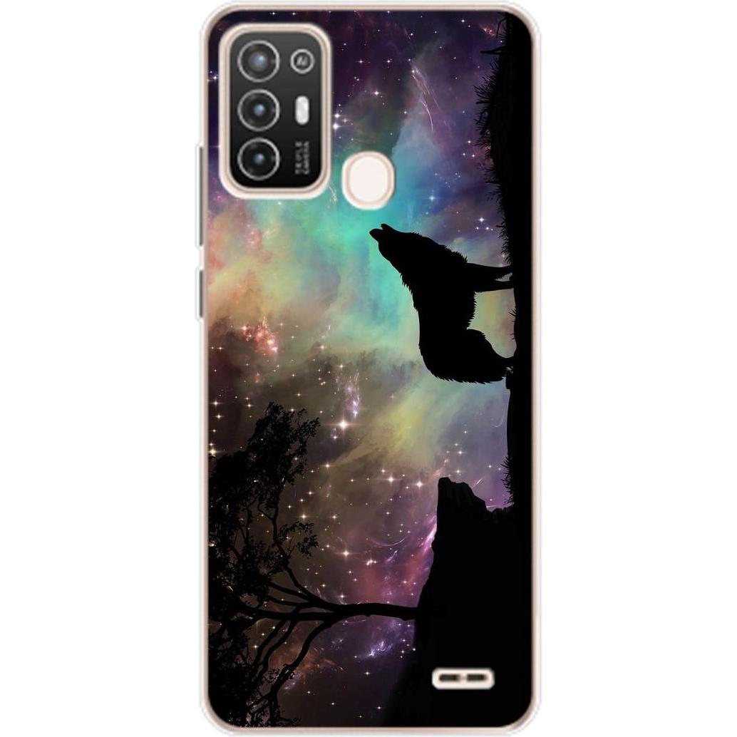 König Design Hülle Handy Schutz für ZTE Blade A52 Case Cover Tasche Bumper Etuis Backcover (ZTE Blade A52), Smartphone H...