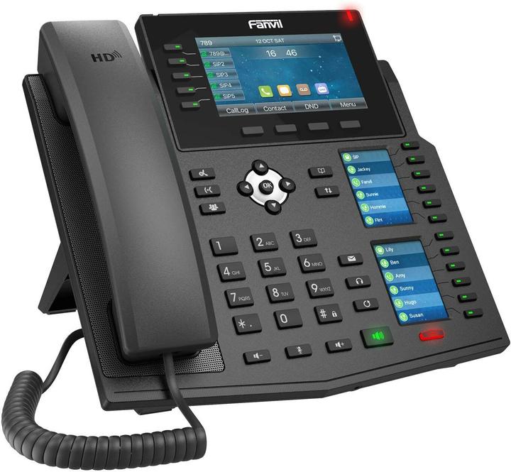 Productafbeelding Fanvil Telefoon SIP X6U PoE 3 gekleurde schermen