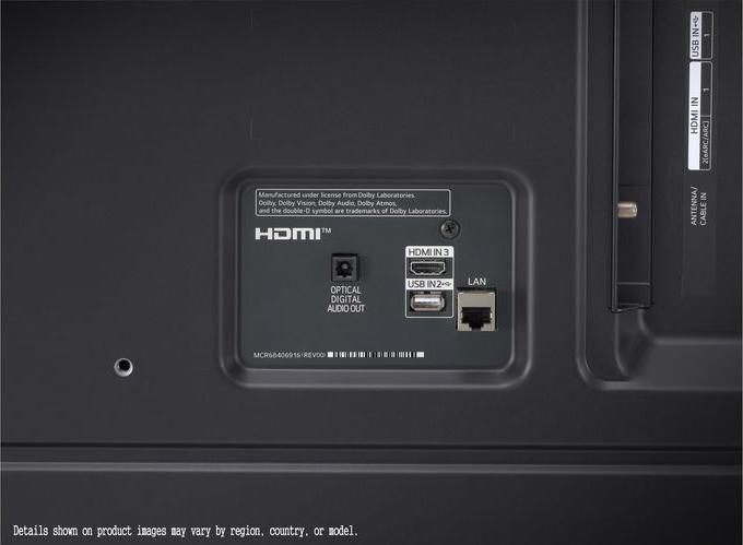 Actual product image LG 55NANO769QA (55", NANO769, LED, 4K, 2022)