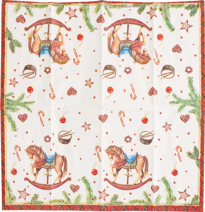 Actual product image Ambiente Papiertaschentücher "Classic Rocking Horse"