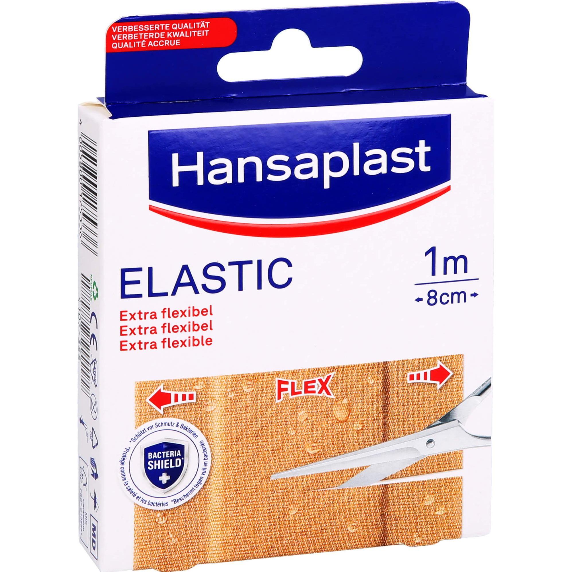 Hansaplast, Pflaster, Elastic Pflaster, 1 St. Pflaster (1 x)
