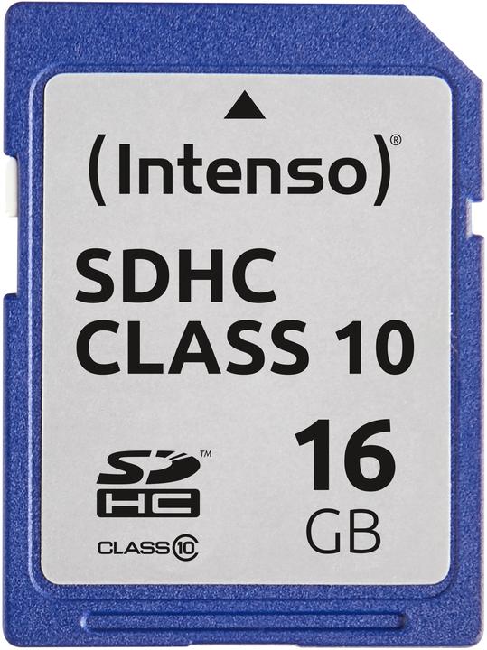 Intenso SD Class 10 (16 GB, SDHC, U1, UHS-I)