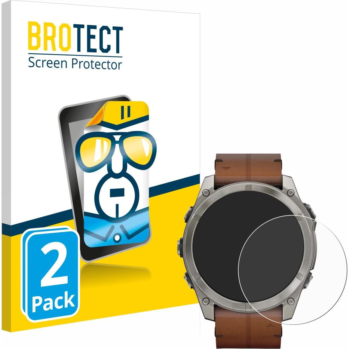 Thumbnail - BROTECT Schutzfolie Displayschutz Displayschutzfolie Folie Klar Transparent, Smartwatch Schutzfolie, Transparent