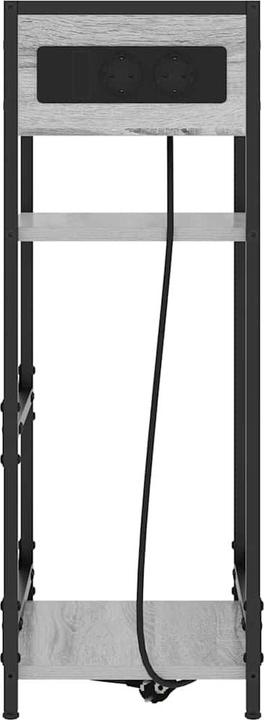 Actual product image vidaXL Bedside table (40 x 27 x 76 cm)