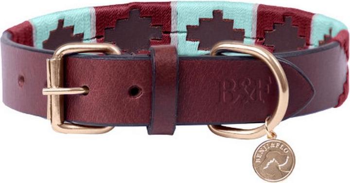 Produktbild Benji & Flo Hundehalsband Sublime Polo Leder (L, Hund, Allgemein)