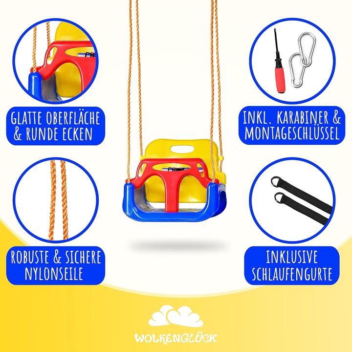 Immagine prodotto Wolkenglück 3-in-1 Babyschaukel