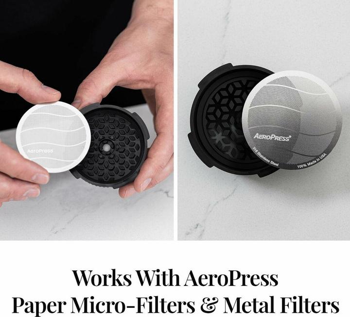 Actual product image Aeropress Durchflusskontrollfilterkappe