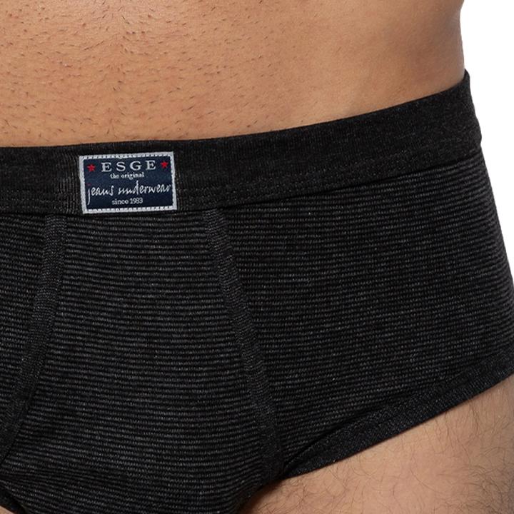 Immagine prodotto ESGE Confezione da 5 - Slip di jeans a costa fine con pannello in rete (3XL, Confezione da 5 pezzi)