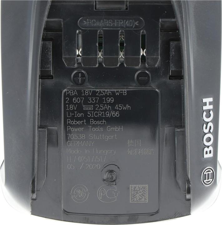 Actual product image Bosch Home & Garden Battery pack PBA 18V lithium-ion (18 V)