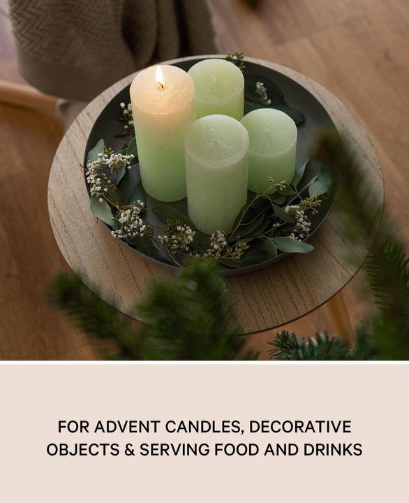 Produktbild Esmée Rundes Serviertablett / Dekotablett (31 x 31 cm)