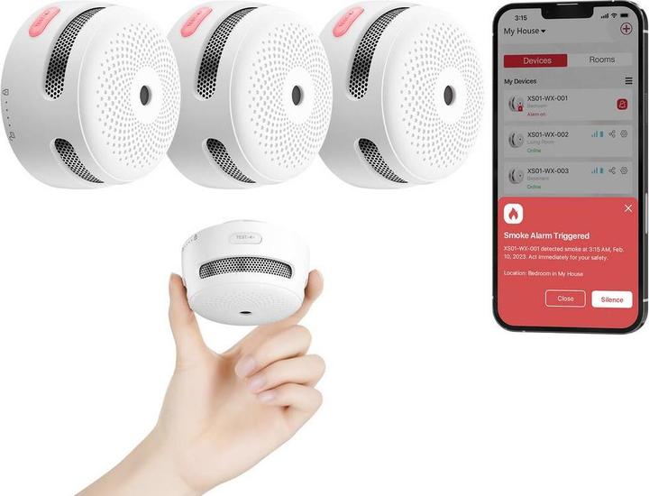 Actual product image X-Sense XS01-WX Smoke alarm device