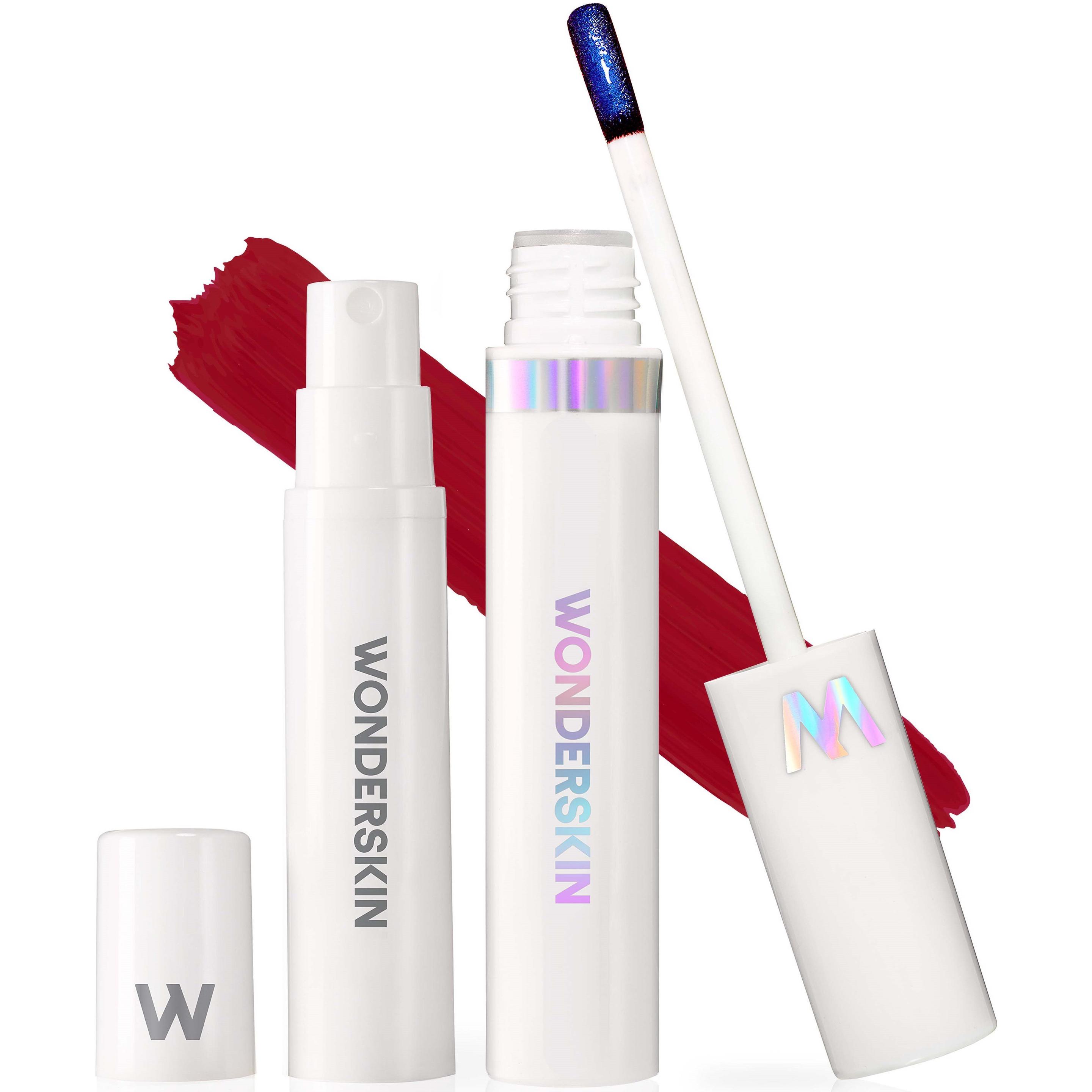 Wonderskin, Lippenstift + Lipgloss, Wonder Blading (Divine Burgundy Red)