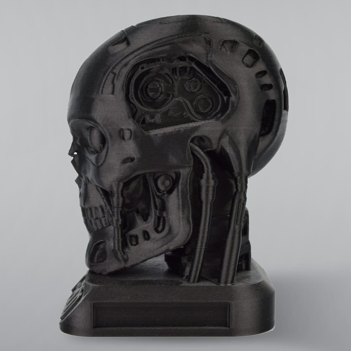 Rosa3D ROSA-PLAST Filament PETG CarbonLook 1,75mm 0,5kg - Carbon Black) (PETG, 1.75 mm, 745 g), Filamenti stampa 3D, Nero