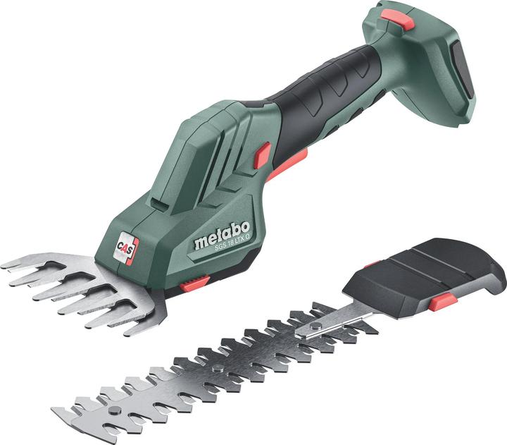 Metabo Strauch und SGS LTX Q (Akkubetrieb)