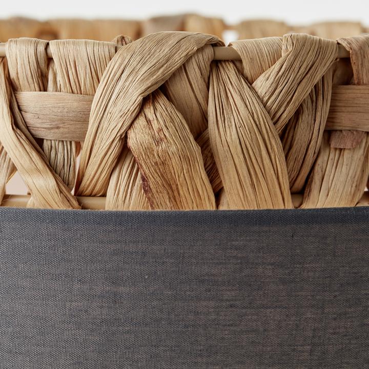 Actual product image Brilliant Waterlilly Table Lamp 45cm grey/beige (E27)